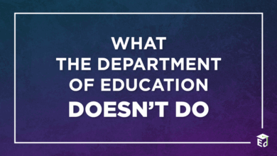 What the Department of Education Doesn’t Do What the Department of Education Doesn’t Do