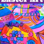 Doodle Eggs Easter Art for Kids