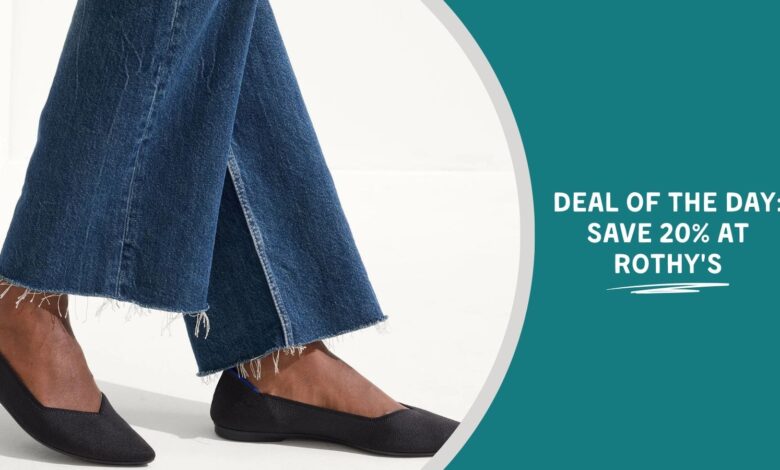 Deal of the Day: Save 20% at Rothy’s