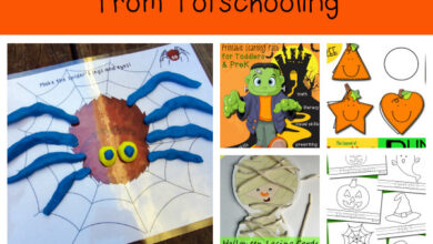 Free Halloween Printables for Kids | Totschooling
