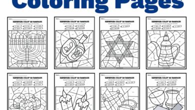 Free Hanukkah Coloring Pages for Kids Free Hanukkah Coloring Pages for Kids