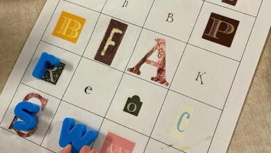 Alphabet Mats for Letter Recognition