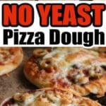 Easy No-Yeast Pizza Dough Recipe Easy No-Yeast Pizza Dough Recipe