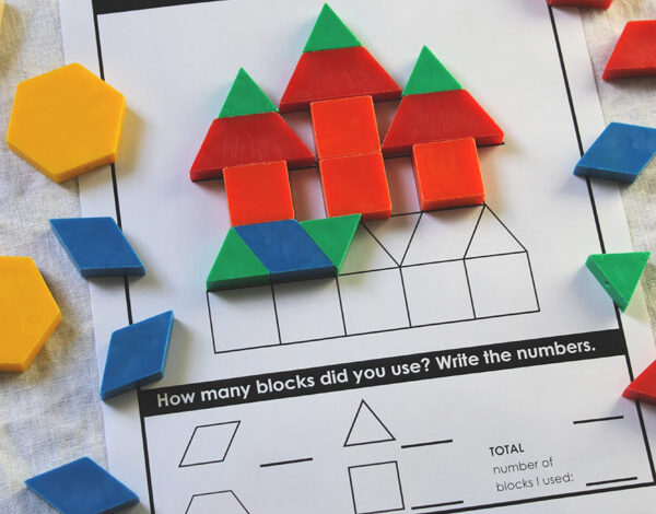 Pattern Block Mats – 4 Seasons | Totschooling Pattern Block Mats – 4 Seasons | Totschooling