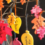 Thankful Tree Craft (with Painted Homemade Clay Dough Leaves) Thankful Tree Craft (with Painted Homemade Clay Dough Leaves)