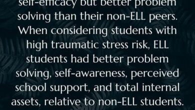New Study Finds That ELLs Tend To Have Better Problem-Solving Skills & “Internal Assets” Than English-Proficient Students