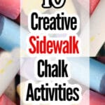 Sidewalk Chalk Activities for Kids
