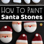 Painted Santa Stones – Happy Hooligans Painted Santa Stones – Happy Hooligans