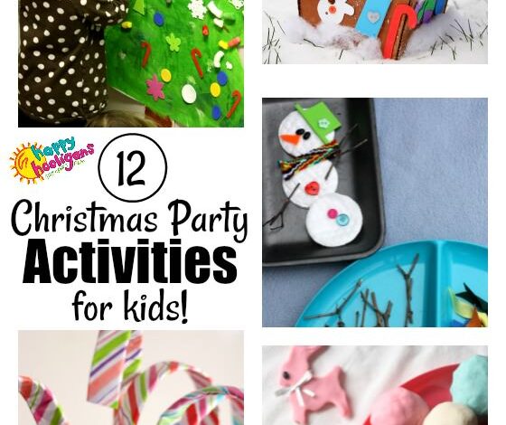 10 Christmas Party Activities for Kids 10 Christmas Party Activities for Kids