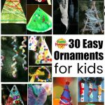 30 Easy Kids’ Christmas Ornaments to Make at Home
