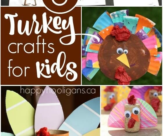 6 Turkey Crafts for Toddlers and Preschoolers 6 Turkey Crafts for Toddlers and Preschoolers