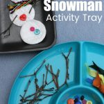 Snowman Activity Tray Activity for Kids Snowman Activity Tray Activity for Kids