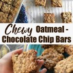 Chewy Oatmeal Chocolate Chip Bars