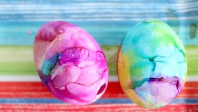 Tie-Dye Easter Eggs with Sharpies and Rubbing Alcohol Tie-Dye Easter Eggs with Sharpies and Rubbing Alcohol
