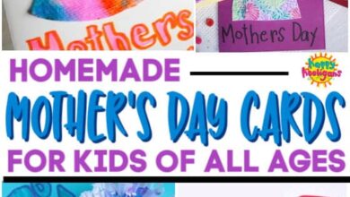 4 Terrific Homemade Mother’s Day Cards for Kids