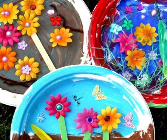 Paper Plate Garden: a Fun Letter “G” Craft Paper Plate Garden: a Fun Letter “G” Craft