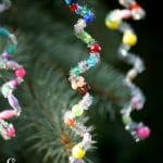 Bead and Pipecleaner Icicle Ornaments Bead and Pipecleaner Icicle Ornaments