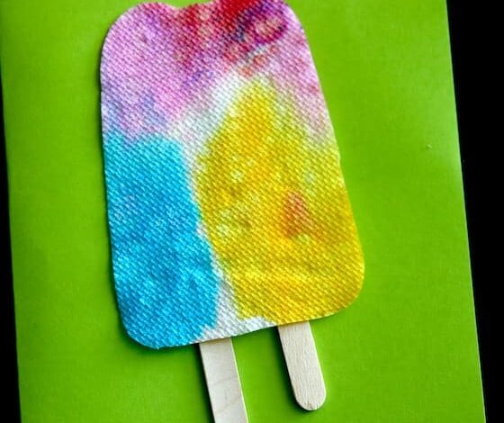 Popsicle Father’s Day Card for the Coolest Dad
