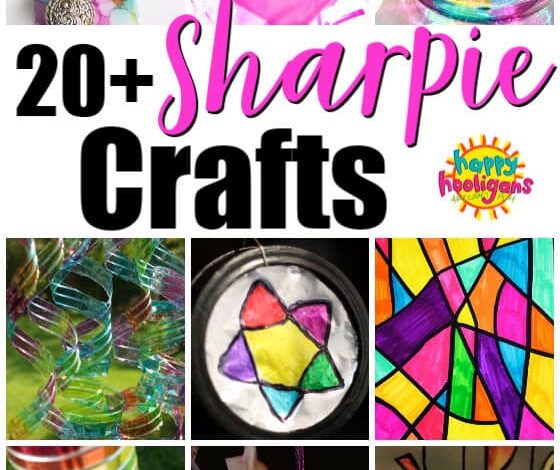 20+ Sharpie Art Projects for Kids