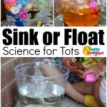 Sink or Float Experiment for Toddlers and Preschoolers