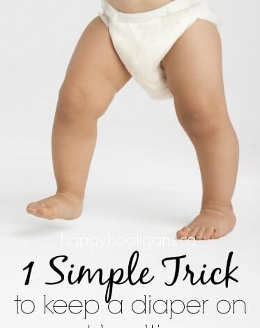 How to Stop a Toddler from Taking off Diaper at Naptime