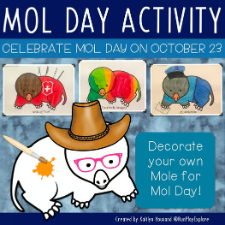 Create Class Chemistry with Mole Projects for Mole Day