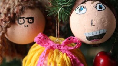 Self-Portrait Ornaments (with Styrofoam Balls) Self-Portrait Ornaments (with Styrofoam Balls)