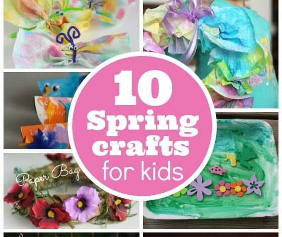 10 Easy Spring Crafts for Toddlers and Preschoolers 10 Easy Spring Crafts for Toddlers and Preschoolers