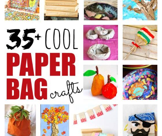 35+ Cool Paper Bag Crafts for Kids 35+ Cool Paper Bag Crafts for Kids