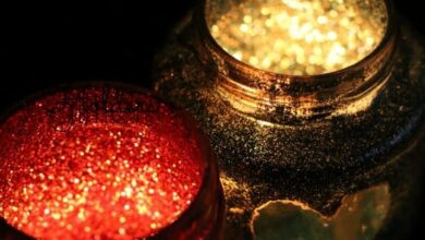 No-Mess Glittered Tea Light Luminaries No-Mess Glittered Tea Light Luminaries