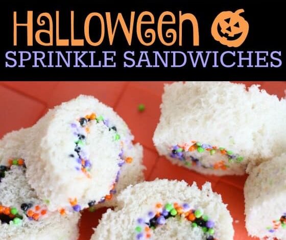 Halloween Sprinkle Sandwiches – Happy Hooligans