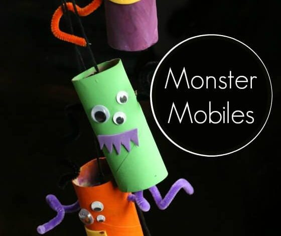 Monster Mobile Toilet Roll Craft