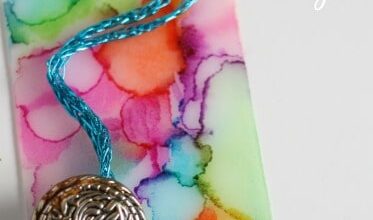 Homemade Bookmarks – Tie Dyed with Sharpies and Alcohol Homemade Bookmarks – Tie Dyed with Sharpies and Alcohol