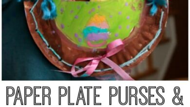 Adorable Paper Plate Purses & Easter Baskets Your Kids can Design and Make Adorable Paper Plate Purses & Easter Baskets Your Kids can Design and Make
