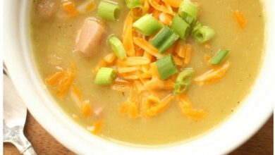 Potato, Leek and Ham Soup Recipe