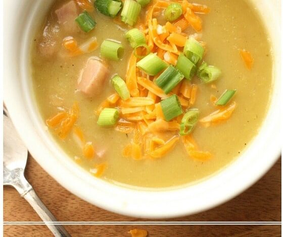 Potato, Leek and Ham Soup Recipe Potato, Leek and Ham Soup Recipe