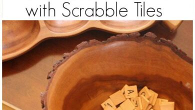 Scrabble Tiles for Learning – Letter Activities for Preschoolers Scrabble Tiles for Learning – Letter Activities for Preschoolers