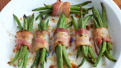 Easy Bacon-wrapped Green Beans – Happy Hooligans