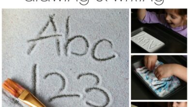 Salt Tray Writing Activity for Preschoolers