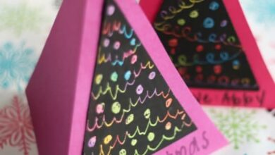 Scratch Art Christmas Cards for Kids to Make Scratch Art Christmas Cards for Kids to Make