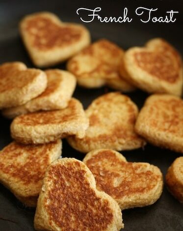 Heart Shaped French Toast – Happy Hooligans