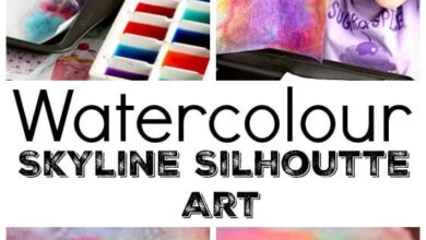 City Skyline Silhouette Art Project for Kids City Skyline Silhouette Art Project for Kids