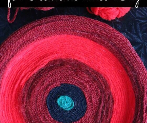 Easy Yarn Poppy Craft for Remembrance Day Easy Yarn Poppy Craft for Remembrance Day