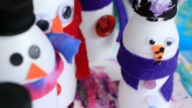 Adorable Yogurt Bottle Snowmen – Happy Hooligans
