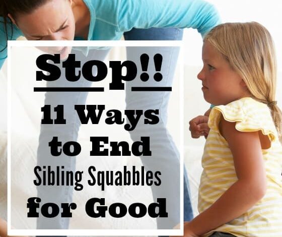 11 Sure-Fire Ways to Stop Sibling Fighting and to Encourage Kids to Get Along