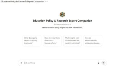 I’ve Created A Free AI Chatbot On Education Research & Policy