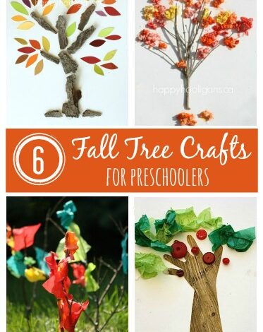 6 Fall Tree Crafts for Toddlers
