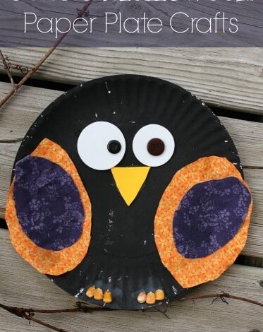 3 Easy Paper Plate Crafts for Halloween
