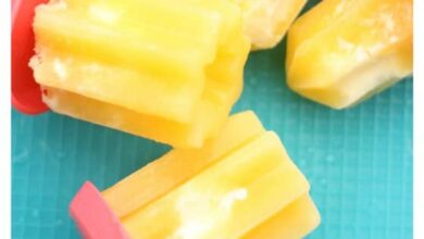 Easy, Healthy, 2-Ingredient Homemade Creamsicles Easy, Healthy, 2-Ingredient Homemade Creamsicles