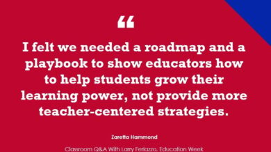 “Zaretta Hammond Takes on ‘Rebuilding Students’ Learning Power’”